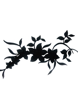 Chrisanne Clover Glamour Embroidered Motif